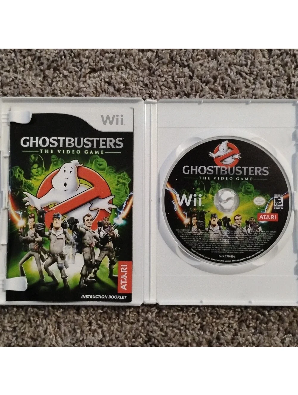 Ghostbusters: The Video Game (Nintendo Wii) - Complete CIB w/ Manual & Case